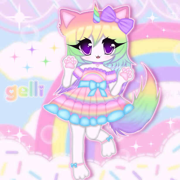 ♡ unicorn cat furry 🦄🐾 ♡