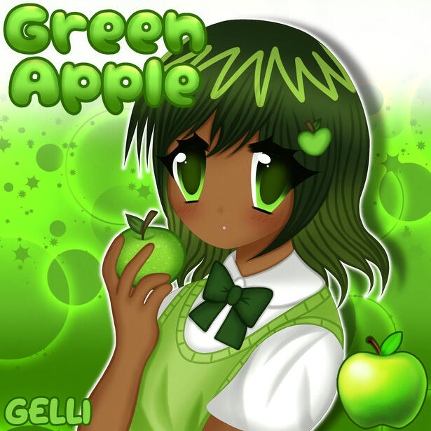♡ green apple girl 🍏 ♡