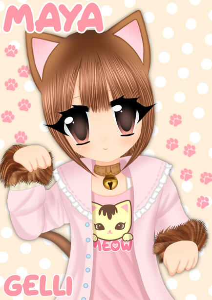 ♡ abyssinian neko maya - regular maya :3 ♡